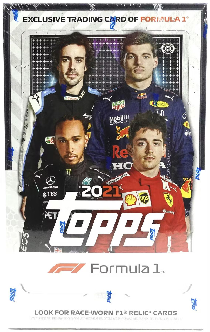 2021 Topps Formula 1 Racing Hobby Box