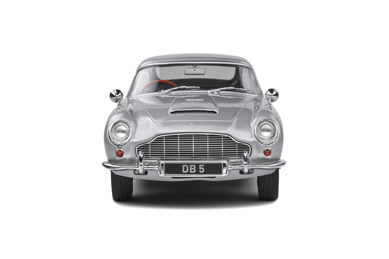 1964 Aston Martin DB5 - Silver - 1:18 Model Car By Solido