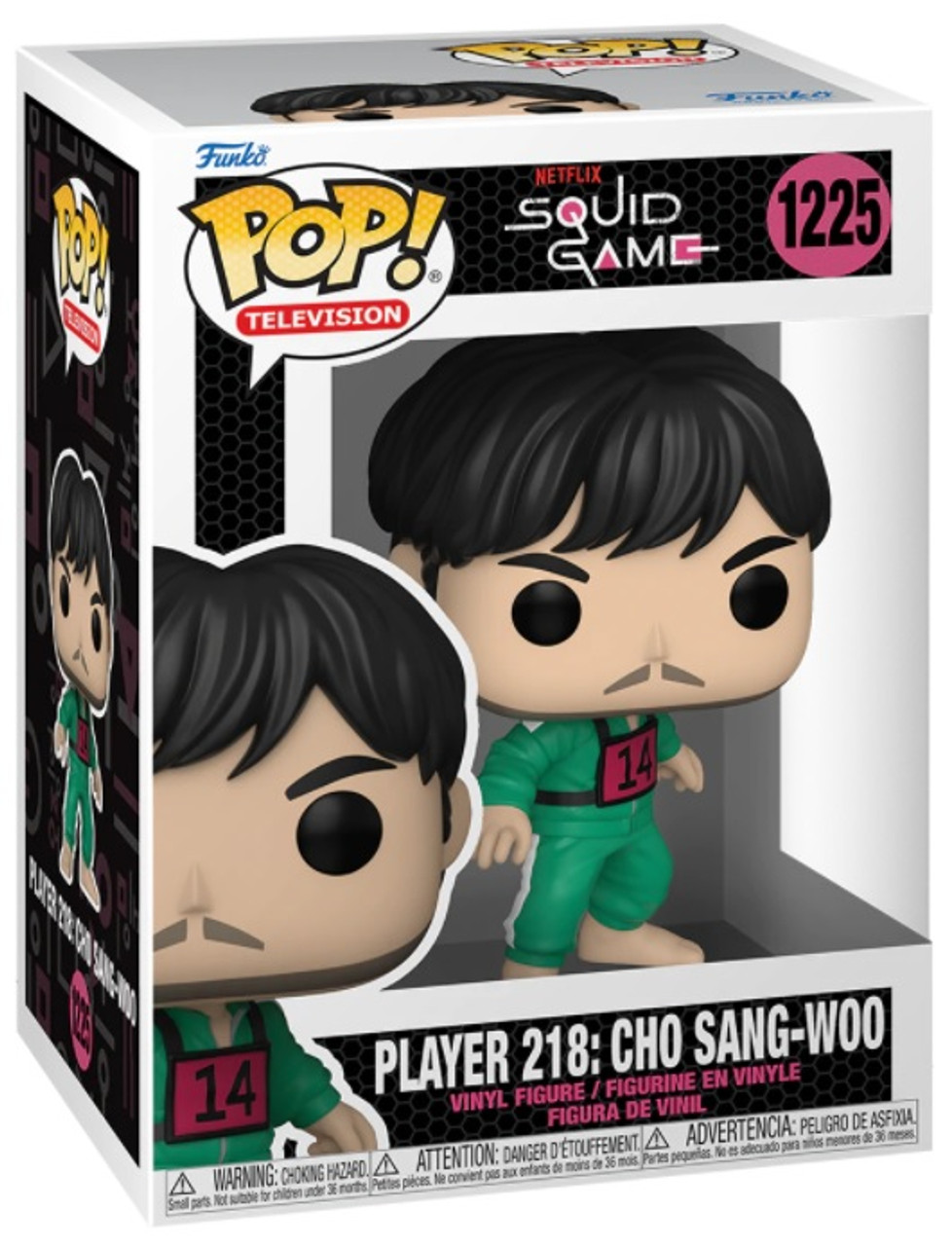 Funko Pop! Television: Squid Game Collectors Set - Netflix 3 Figure Set  Includes: Player 456, Player 001, and Masked Worker