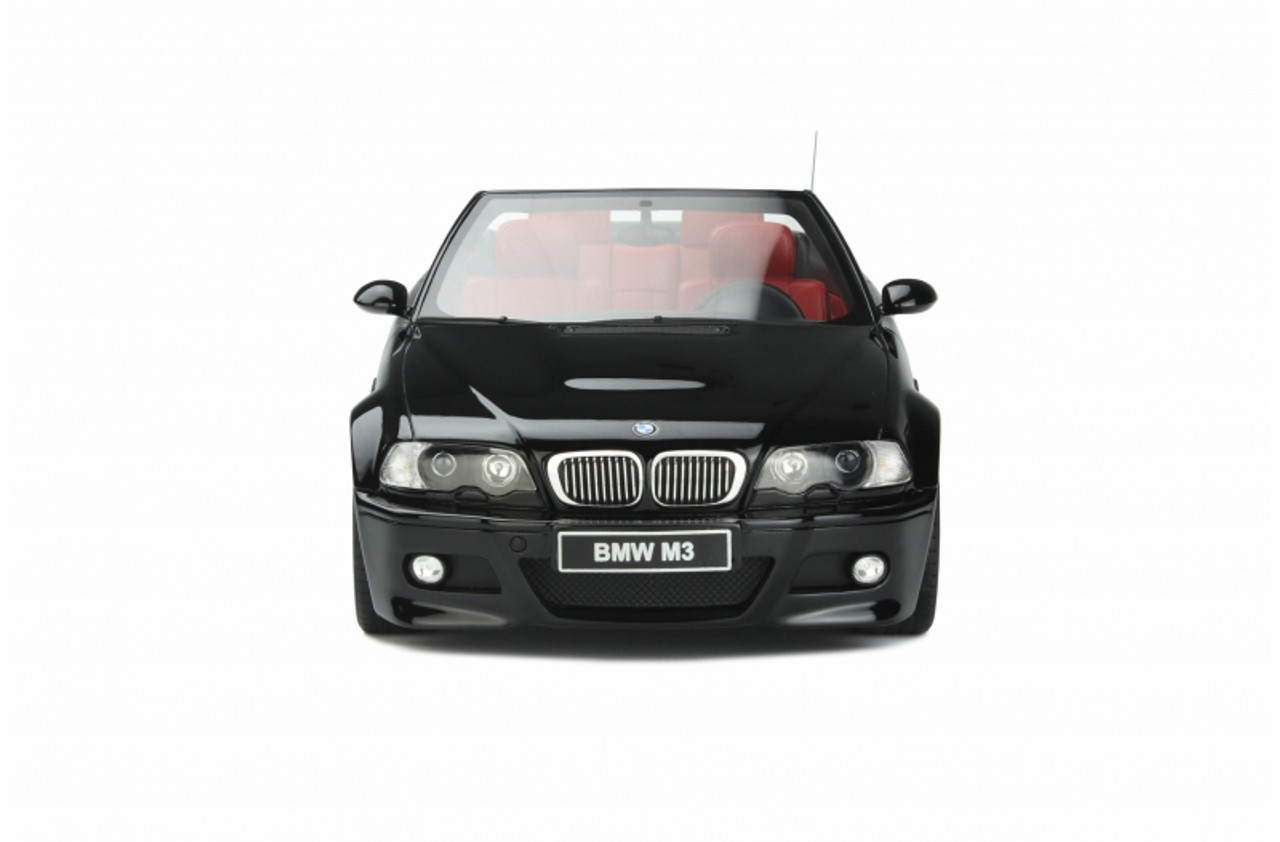 2004 BMW E46 M3 Convertible - Black - 1:18 Model Car by Otto