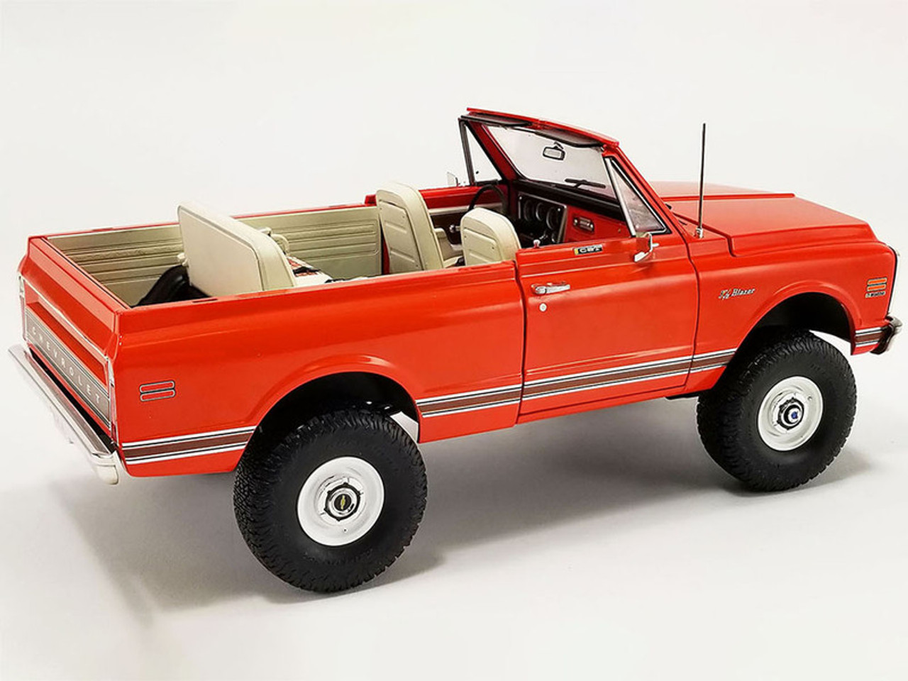 1972 Chevrolet Blazer K/5 - Orange - Highlander Edition - 1:18 Diecast Model Car by ACME