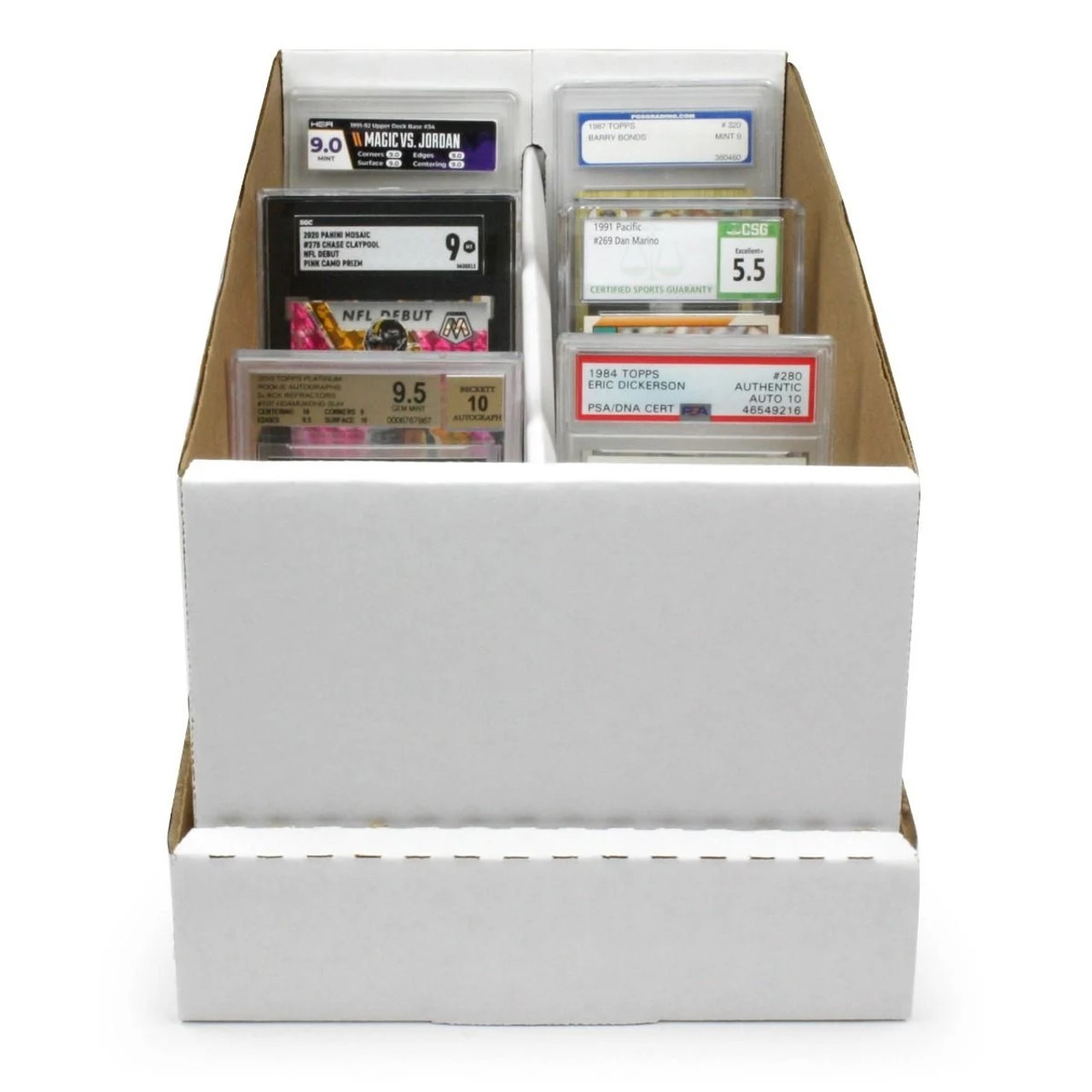 BCW Graded Shoe Tall 2-row Storage Box / 25ct Bundle