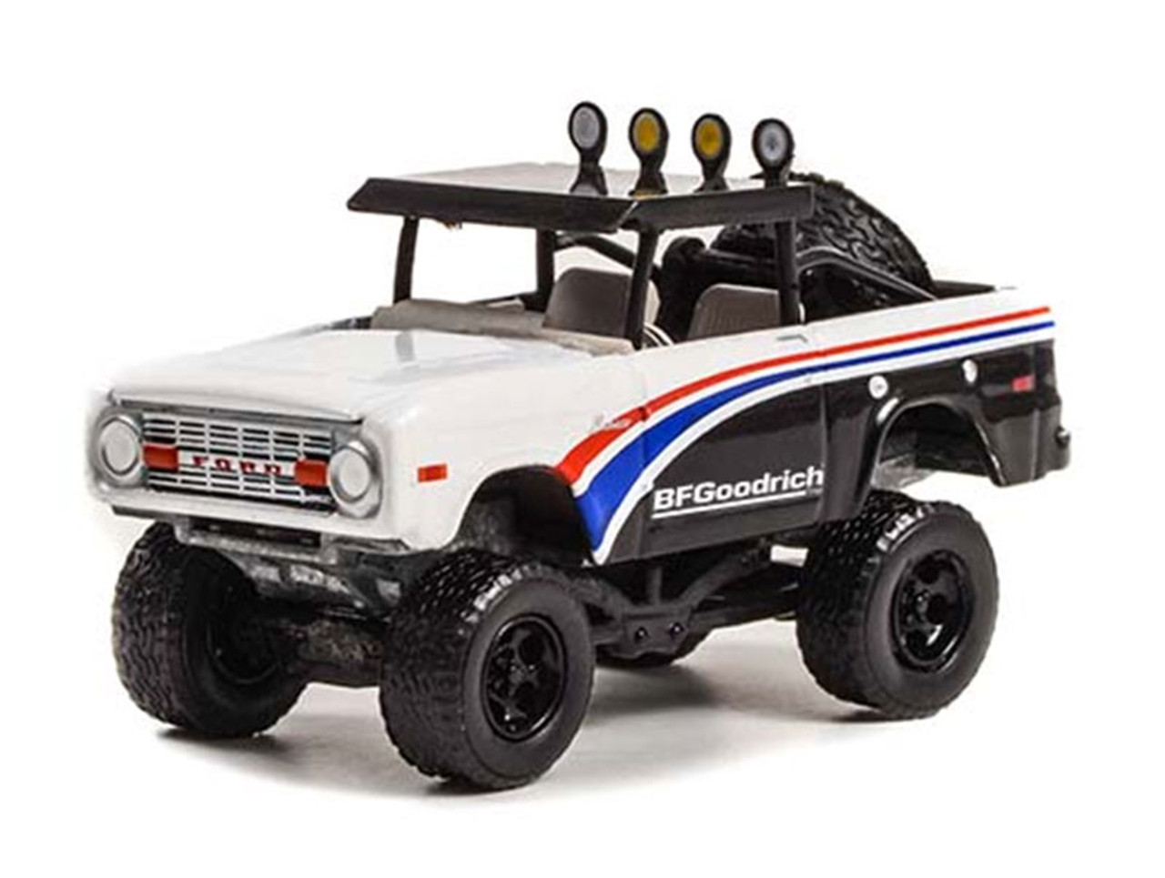 1969 Ford Bronco - Baja BFGoodrich - All Terrain Series 13 - 1:64 Model Car by Greenlight 