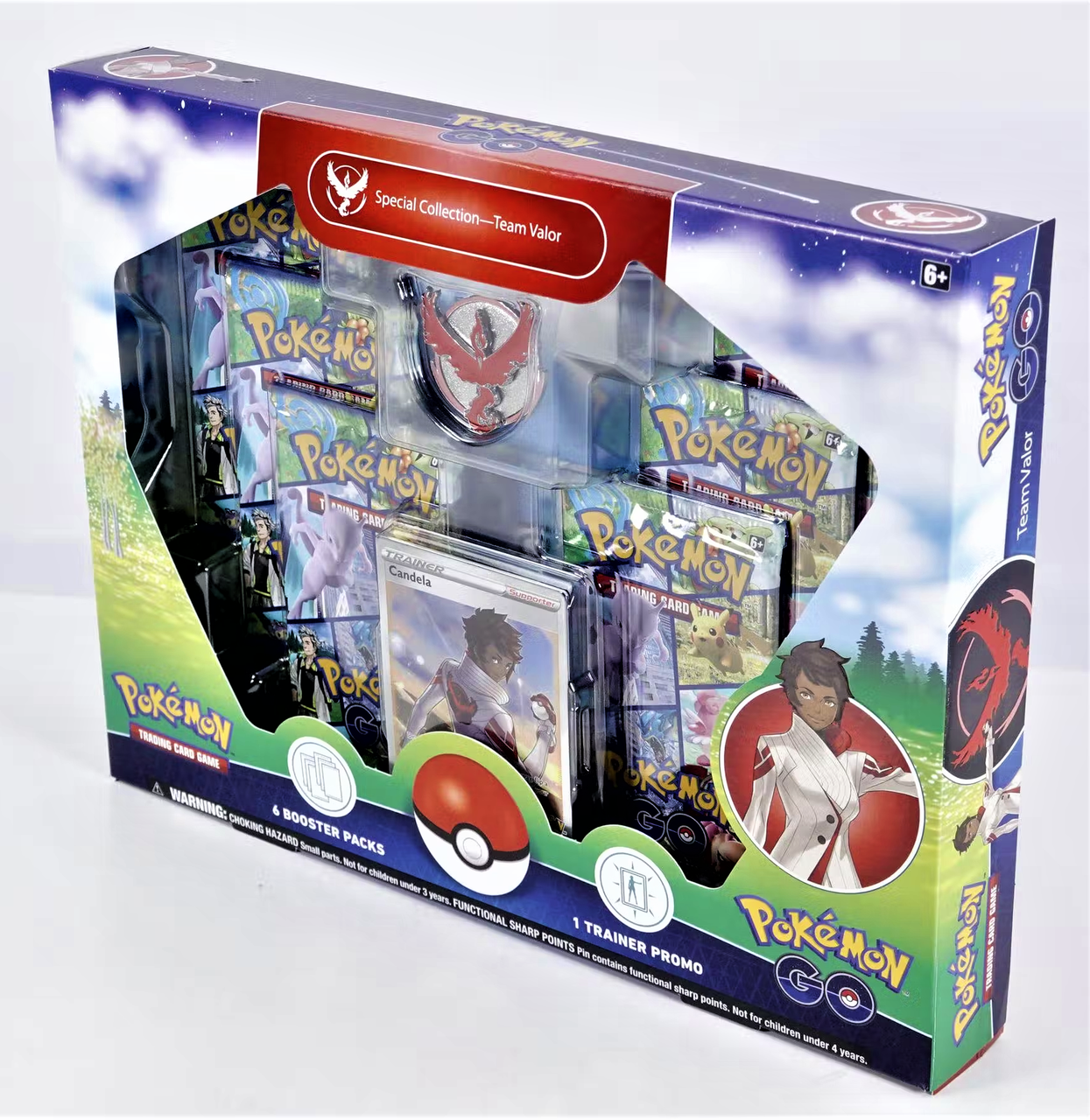 Pokemon Go Special Collection Box Set Of 3 Team Instinct Team Mystic Team Valor The Baseball Card King Inc