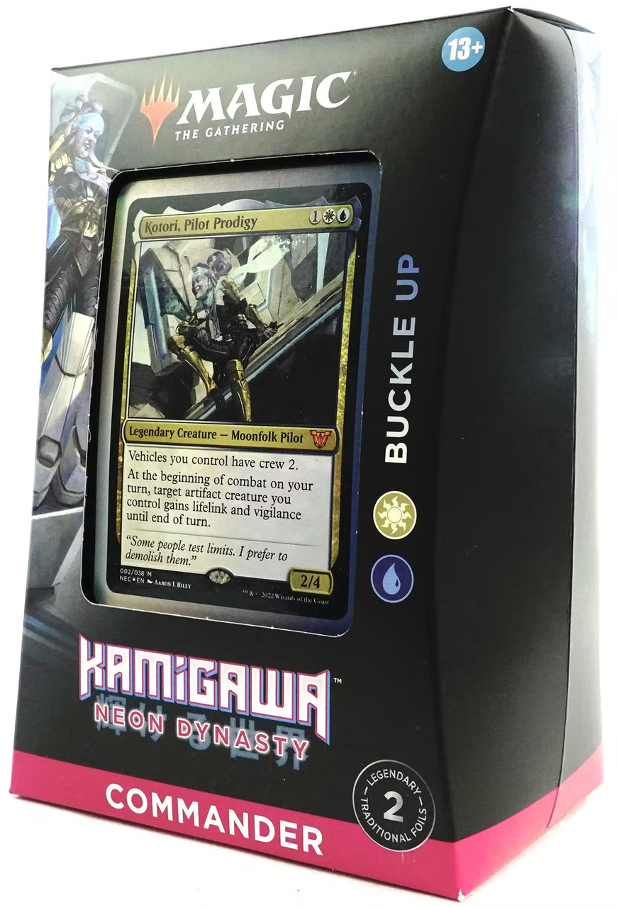 Magic The Gathering Kamigawa: Neon Dynasty Commander Deck / Case of 4