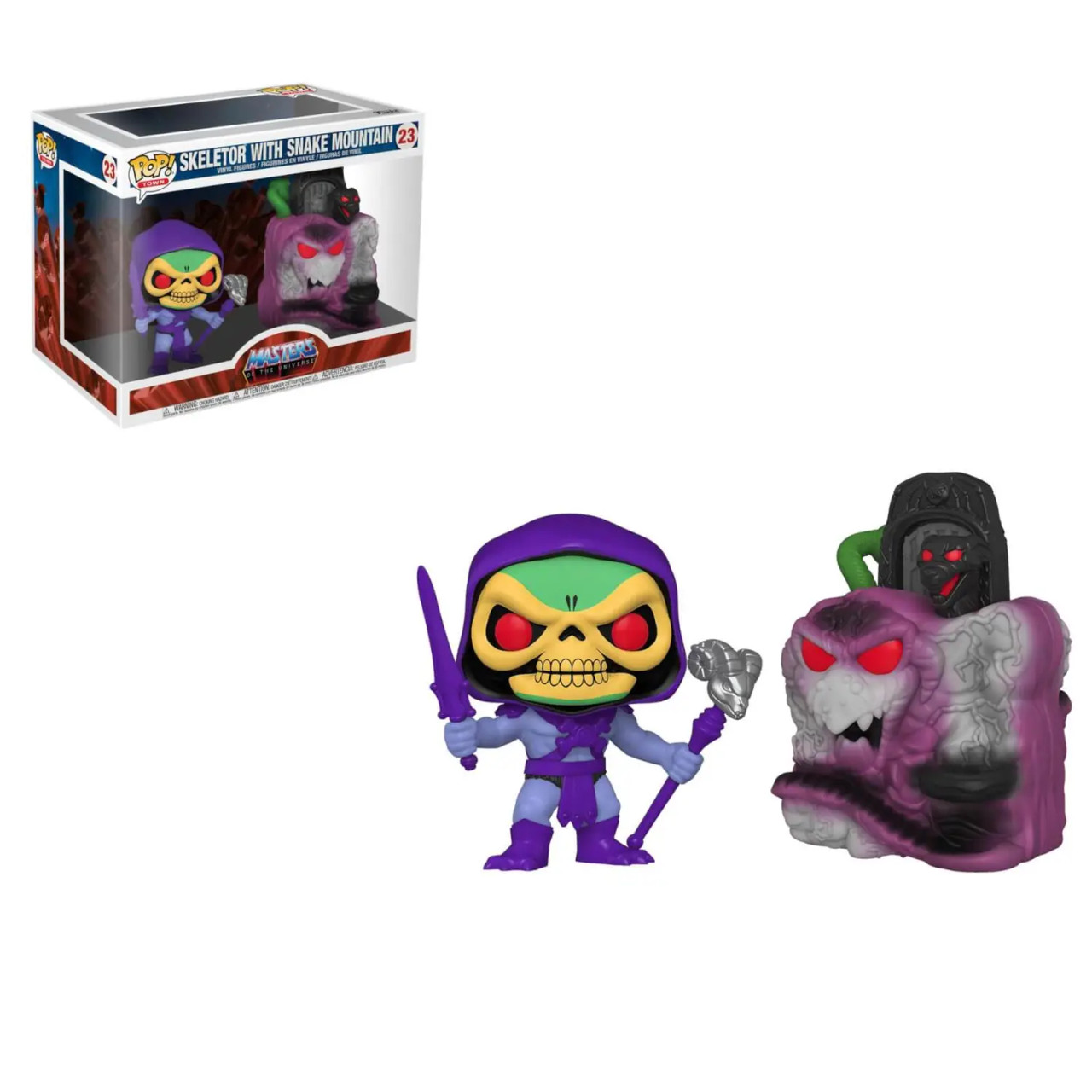 Funko Pop! Town: Masters Of The Universe - Snake Mountain w/Skeletor