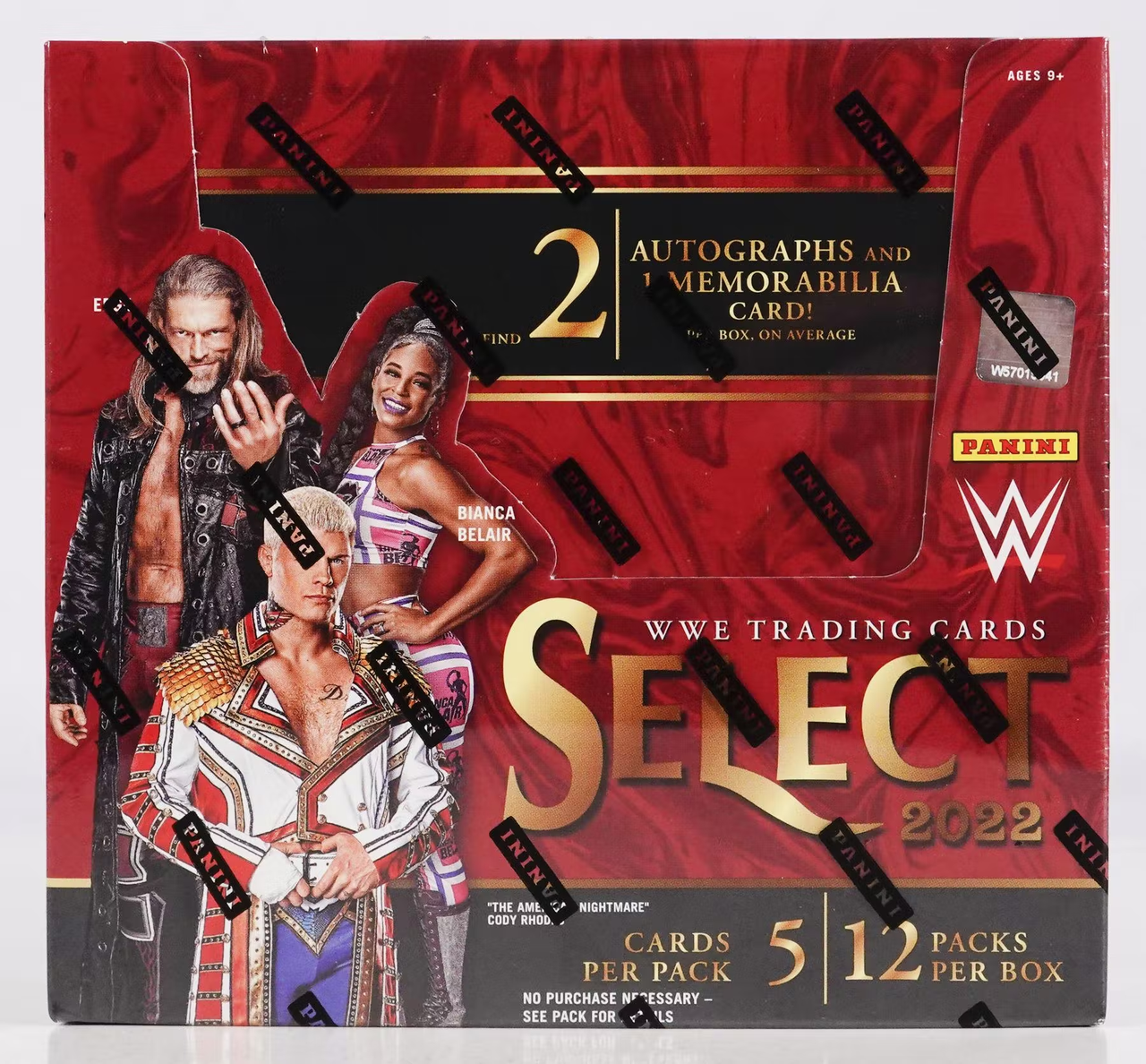 2022 Panini Select WWE Wrestling Hobby Box - The Baseball Card King, Inc.