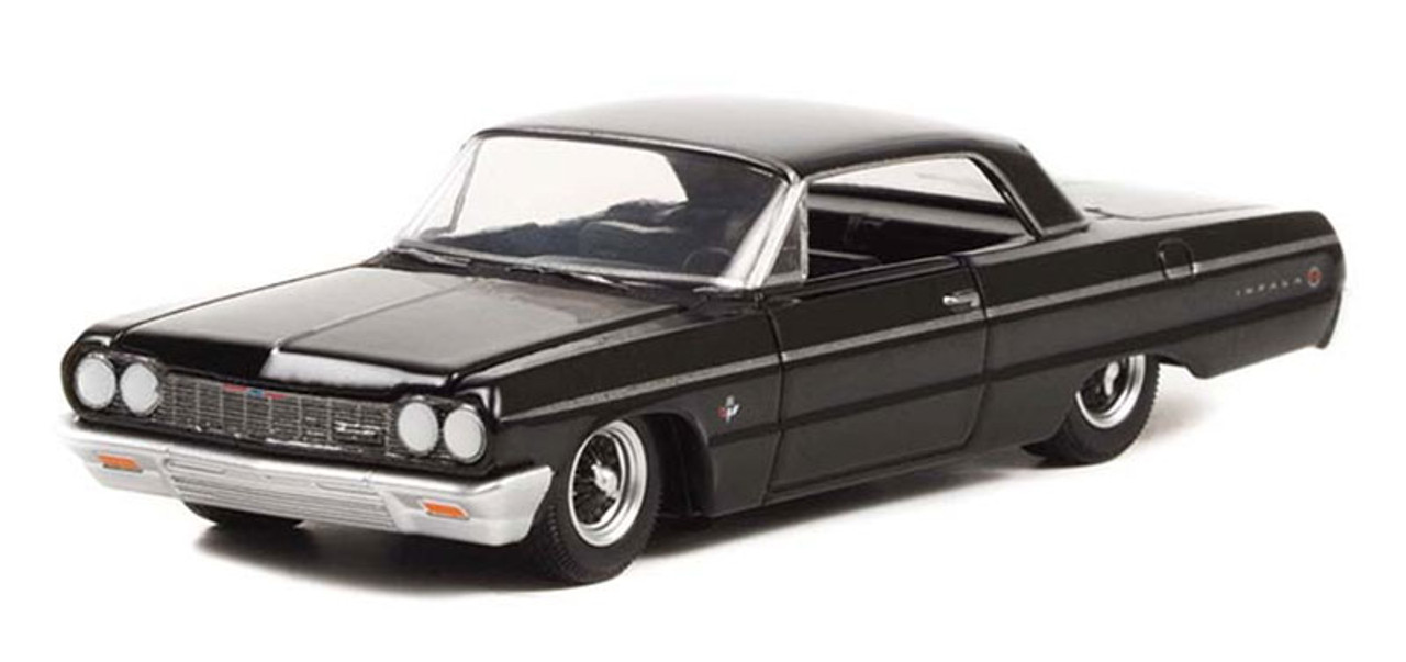 1964 Chevrolet Impala Lowrider - Black Bandit Collection Series 26 - 1:64 Model by Greenlight