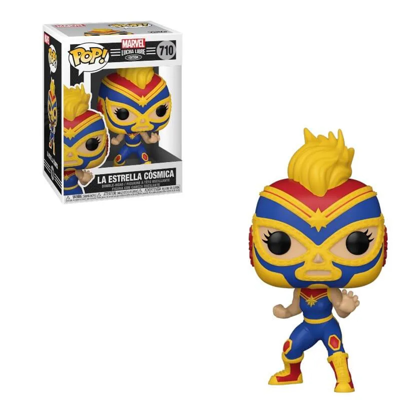 Funko Pop! Marvel Luchadore Captain Marvel