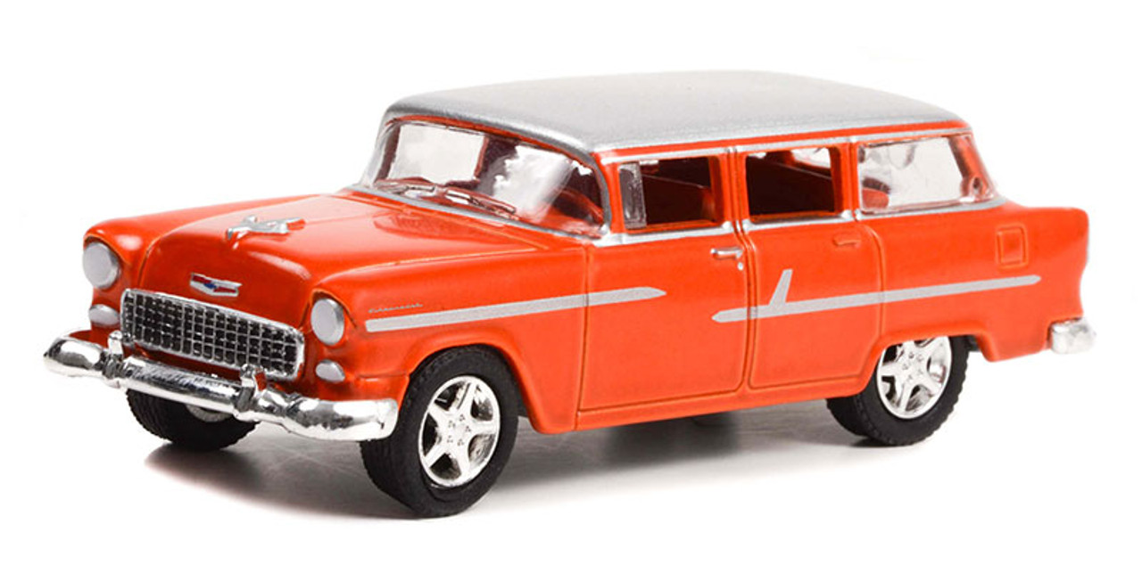 1955 Chevrolet Handyman Custom Wagon - Barrett Jackson Series 10 - 1:64 Model by Greenlight