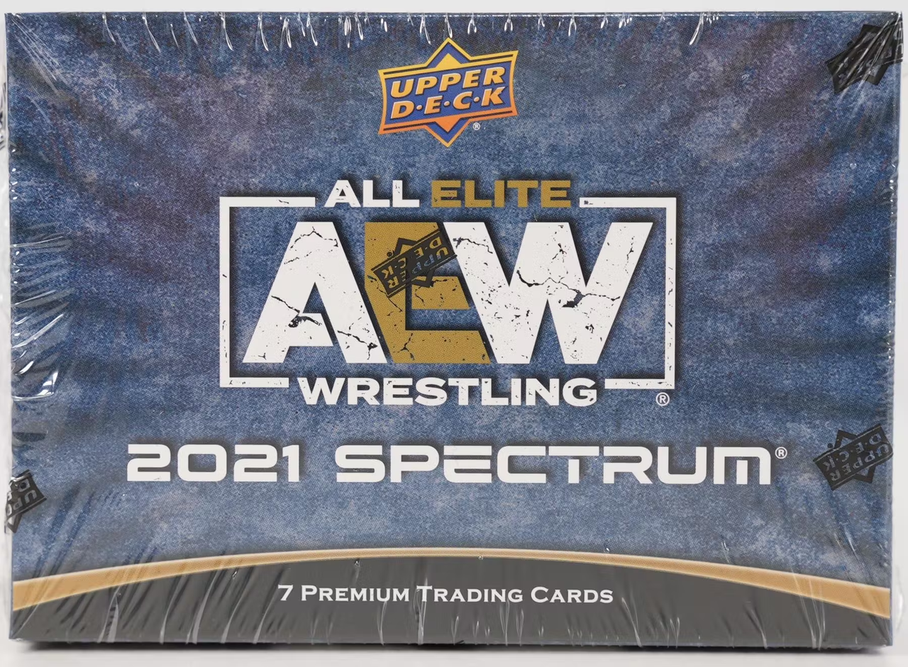 2021 Upper Deck Spectrum AEW Wrestling Hobby Box - The Baseball Card King,  Inc.