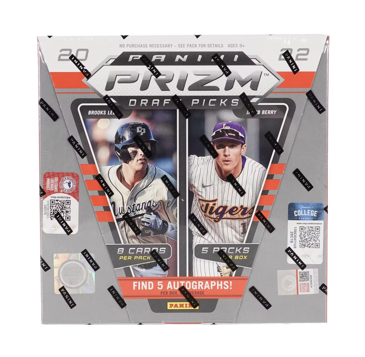 2022 Panini Prizm Draft Picks Baseball Hobby Box - The Baseball