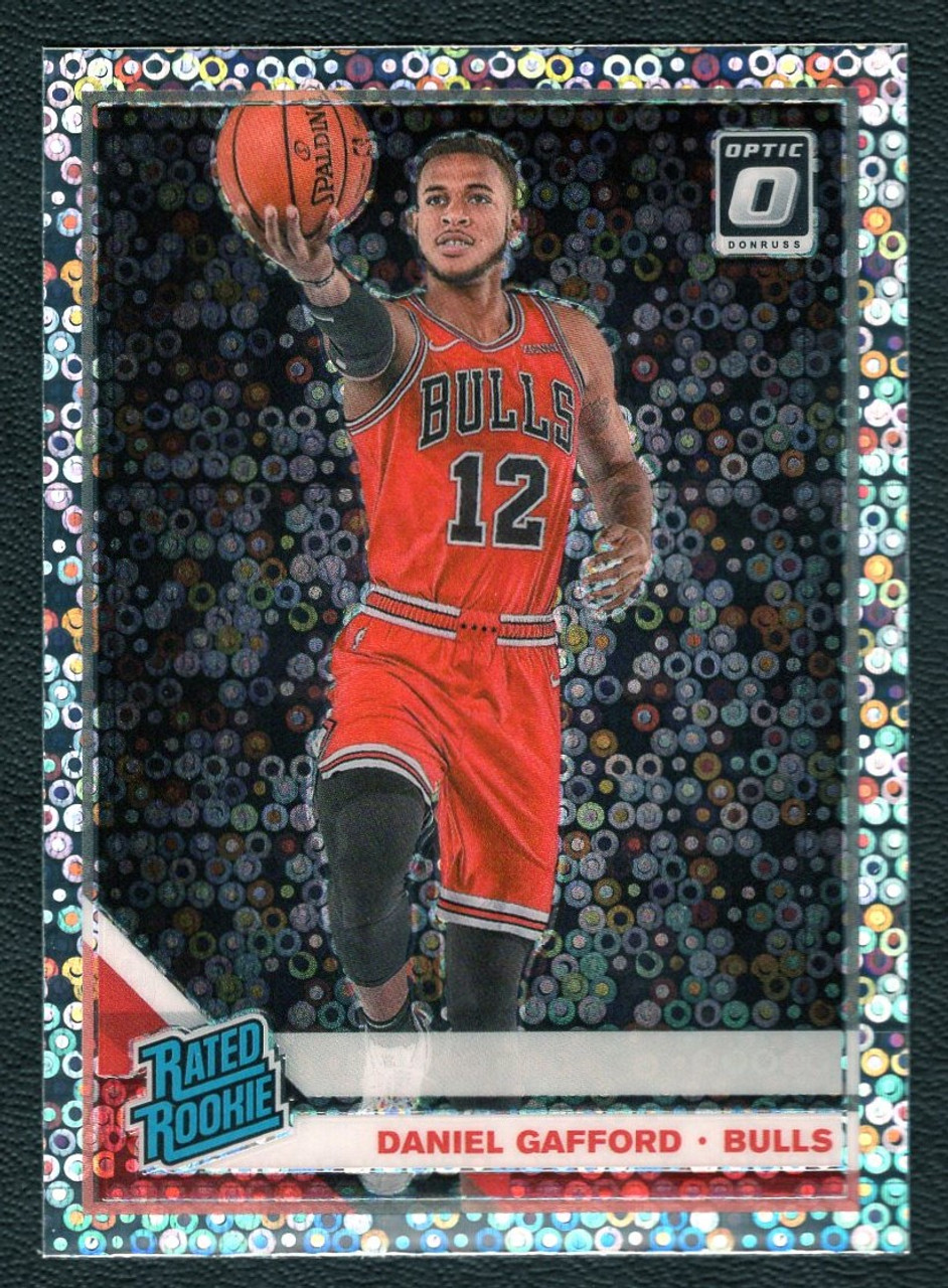 2019/20 Panini Prizm #153 Daniel Gafford Fast Break Prizm Rated Rookie