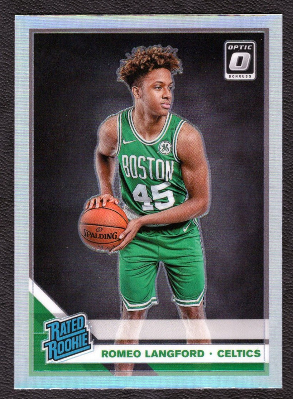 2019/20 Panini Donruss Optic #182 Romeo Langford Holo Rated Rookie