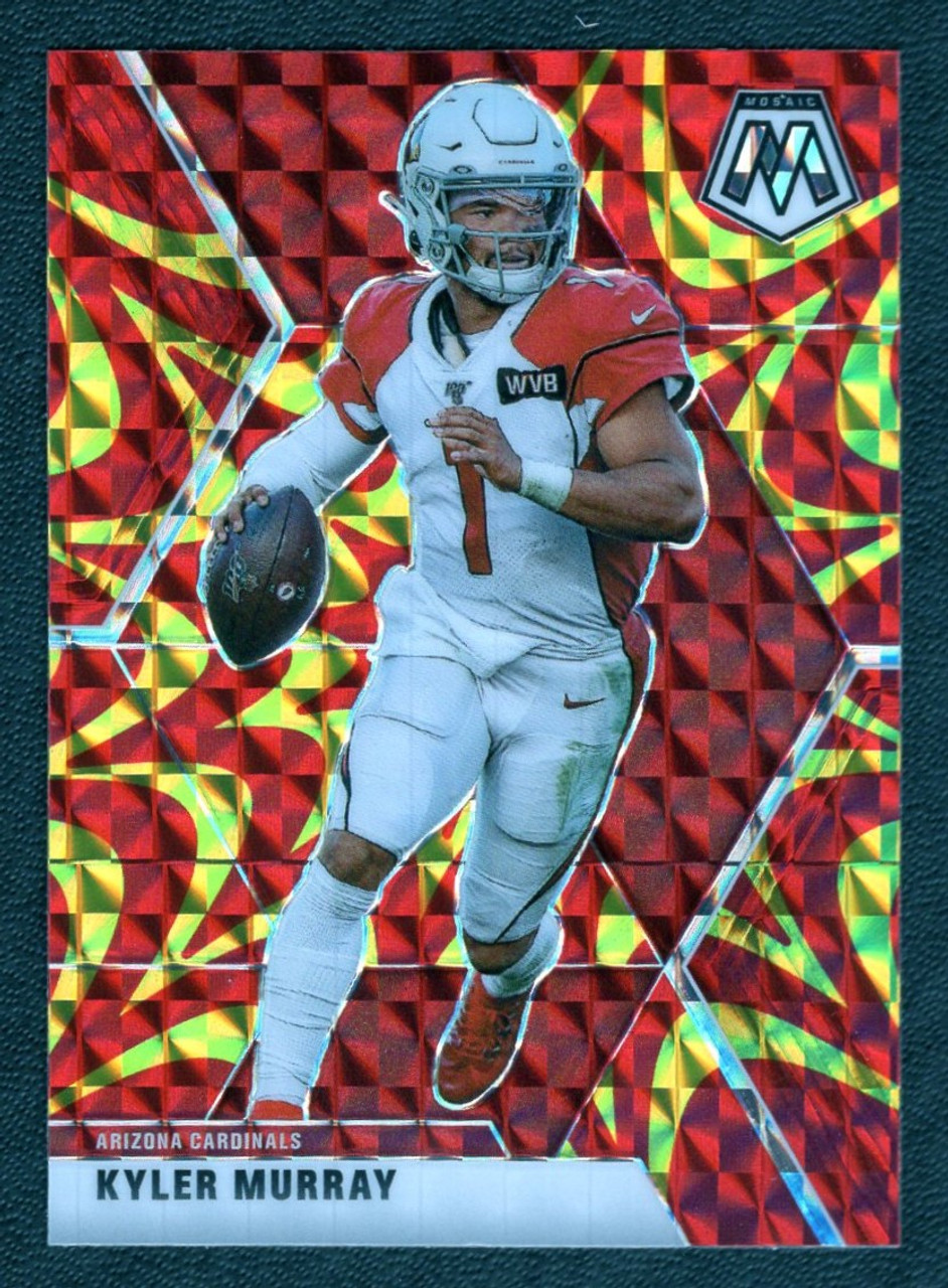 2020 Panini Mosaic #8 Kyler Murray Reactive Gold Prizm - The