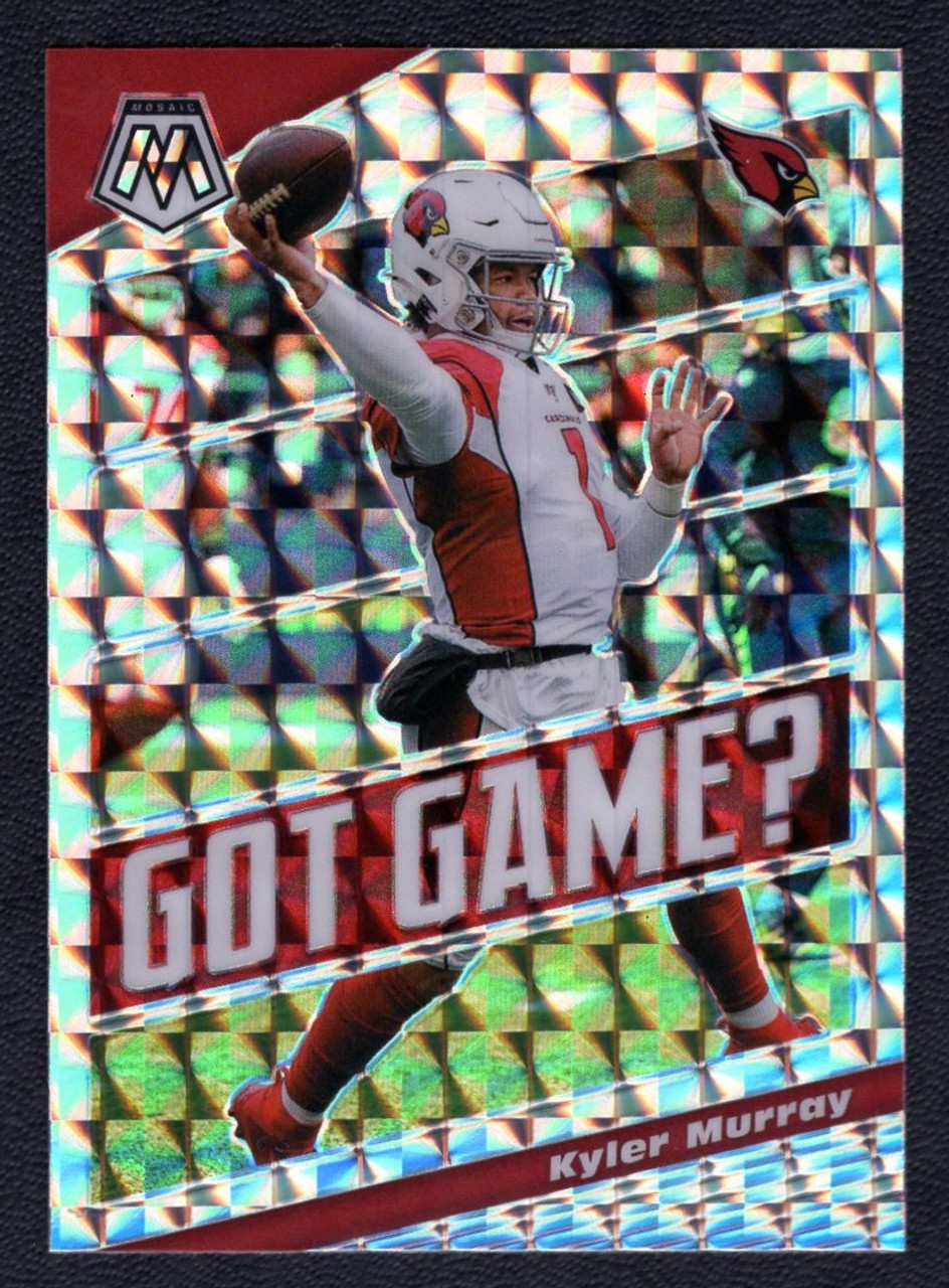 2020 Panini Mosaic #GG25 Kyler Murray Got Game Silver Prizm