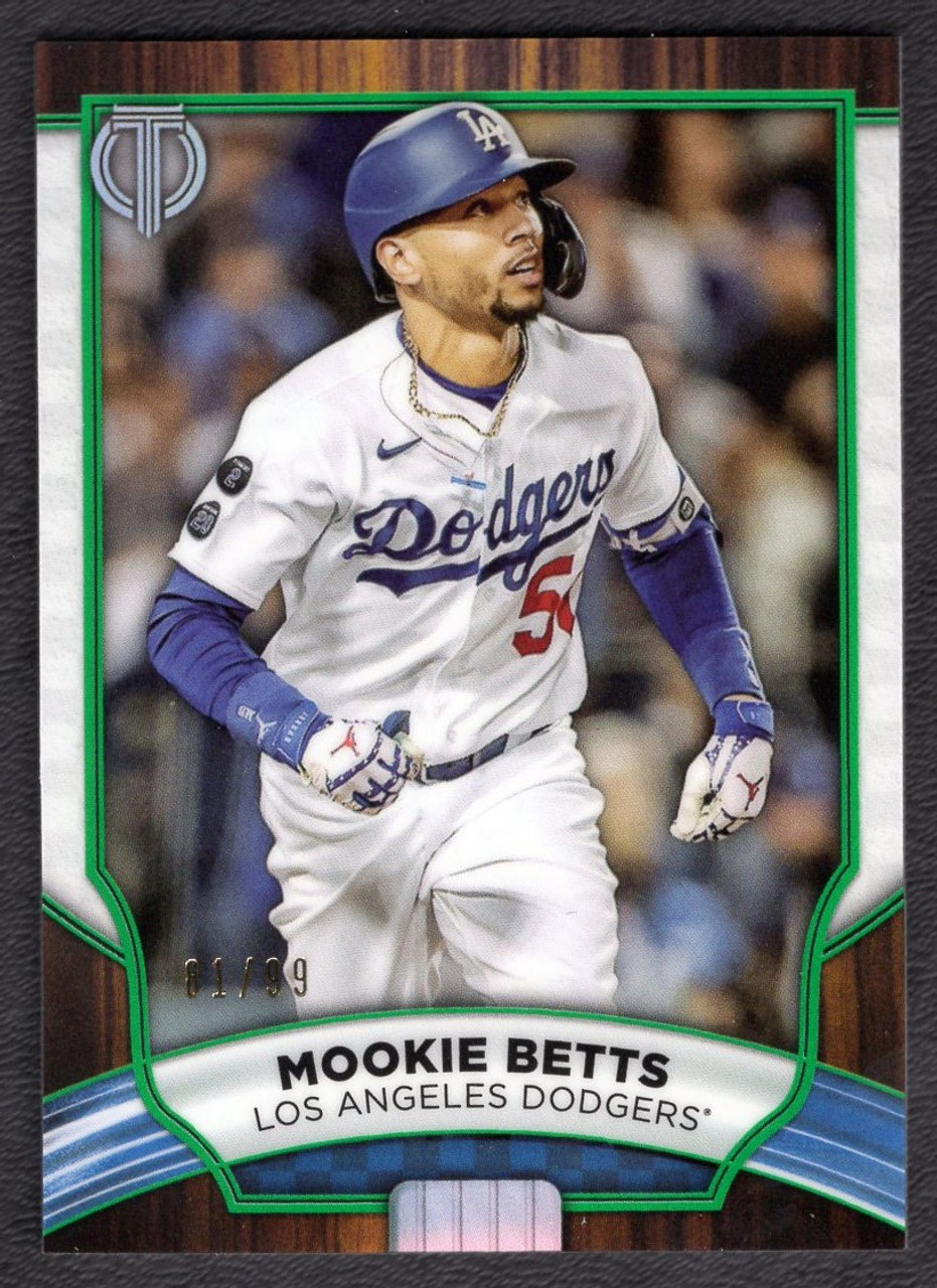 2022 Topps Tribute #44 Mookie Betts Green 61/99