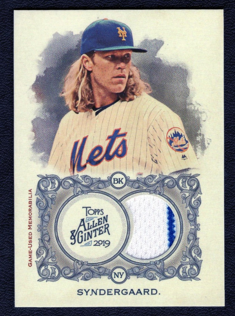 2019 Topps Allen & Ginter #FSRB-NS Noah Syndergaard Relic