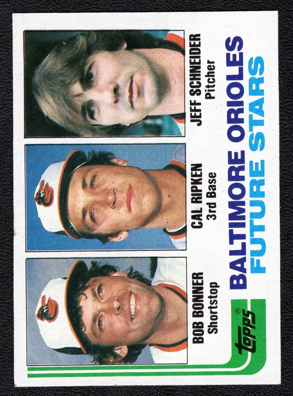 1982 Topps #21 Bob Bonner/Cal Ripken/Jeff Schneider Future Stars Rookie/RC 