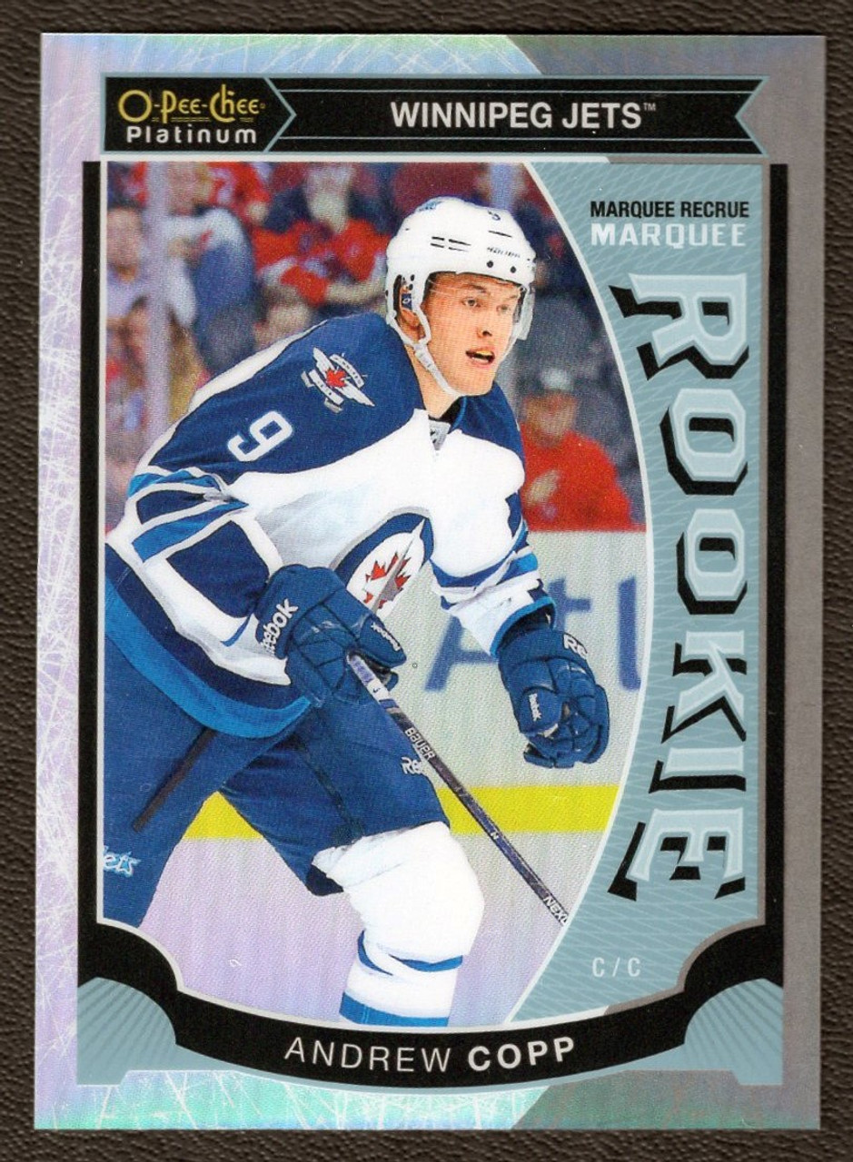 2015-16 Upper Deck OPC Platinum #M48 Andrew Copp 115/199 White Ice Marquee Rookie