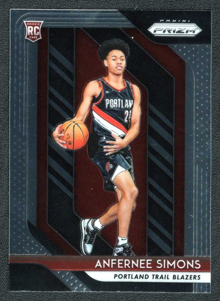 2018/19 Panini Prizm #61 Anfernee Simons Rookie/RC - The Baseball