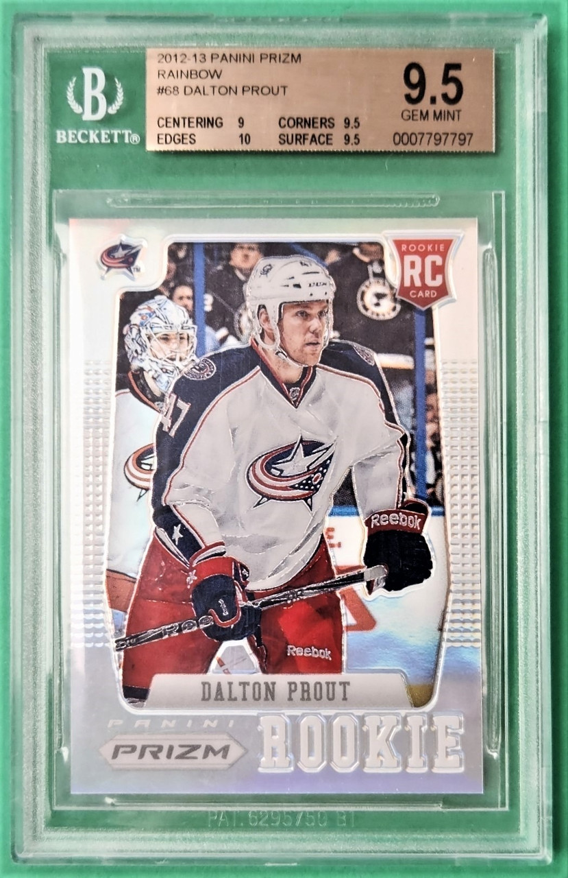 2012/13 Panini Prizm #68 Dalton Prout Rainbow Prizm Rookie BGS 9.5