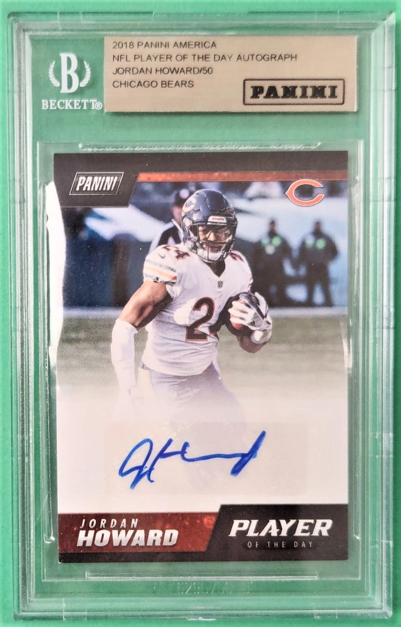 2018 Panini Player Of The Day #JH Jordan Howard Autograph Beckett Authenticated