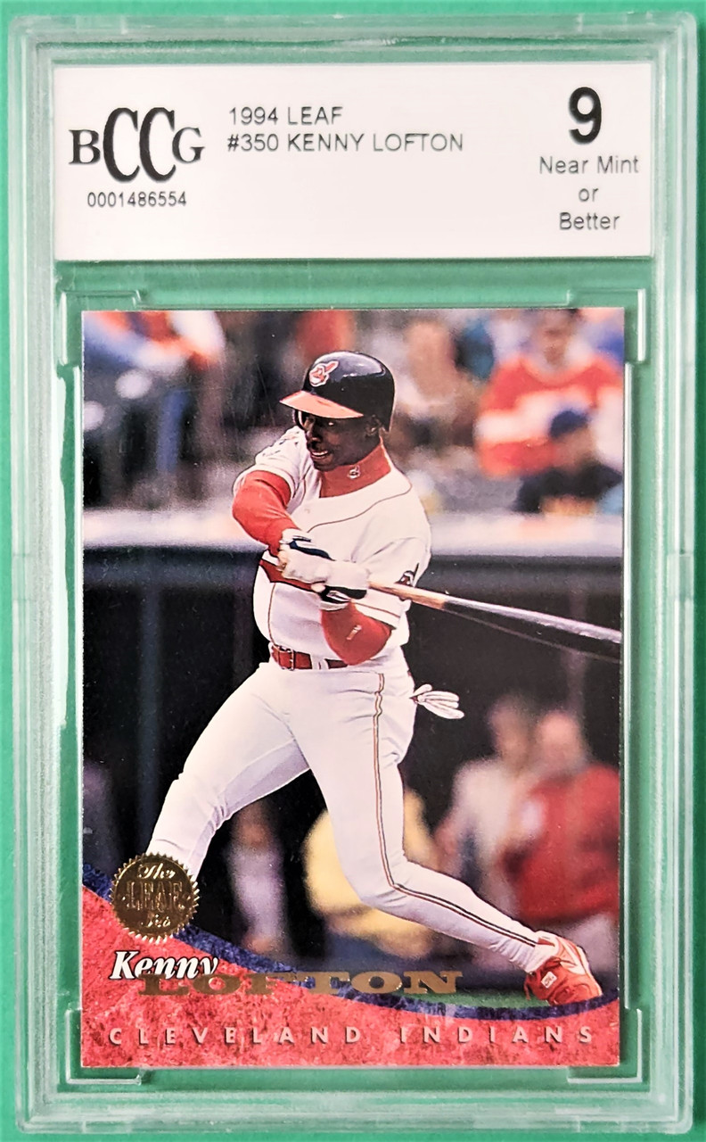 1999 Leaf #350 Kenny Lofton BCCG 9