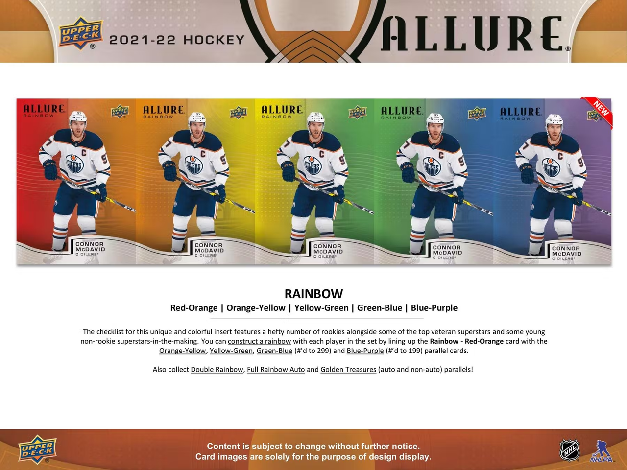 2021/22 Upper Deck Allure Hockey Hobby Box