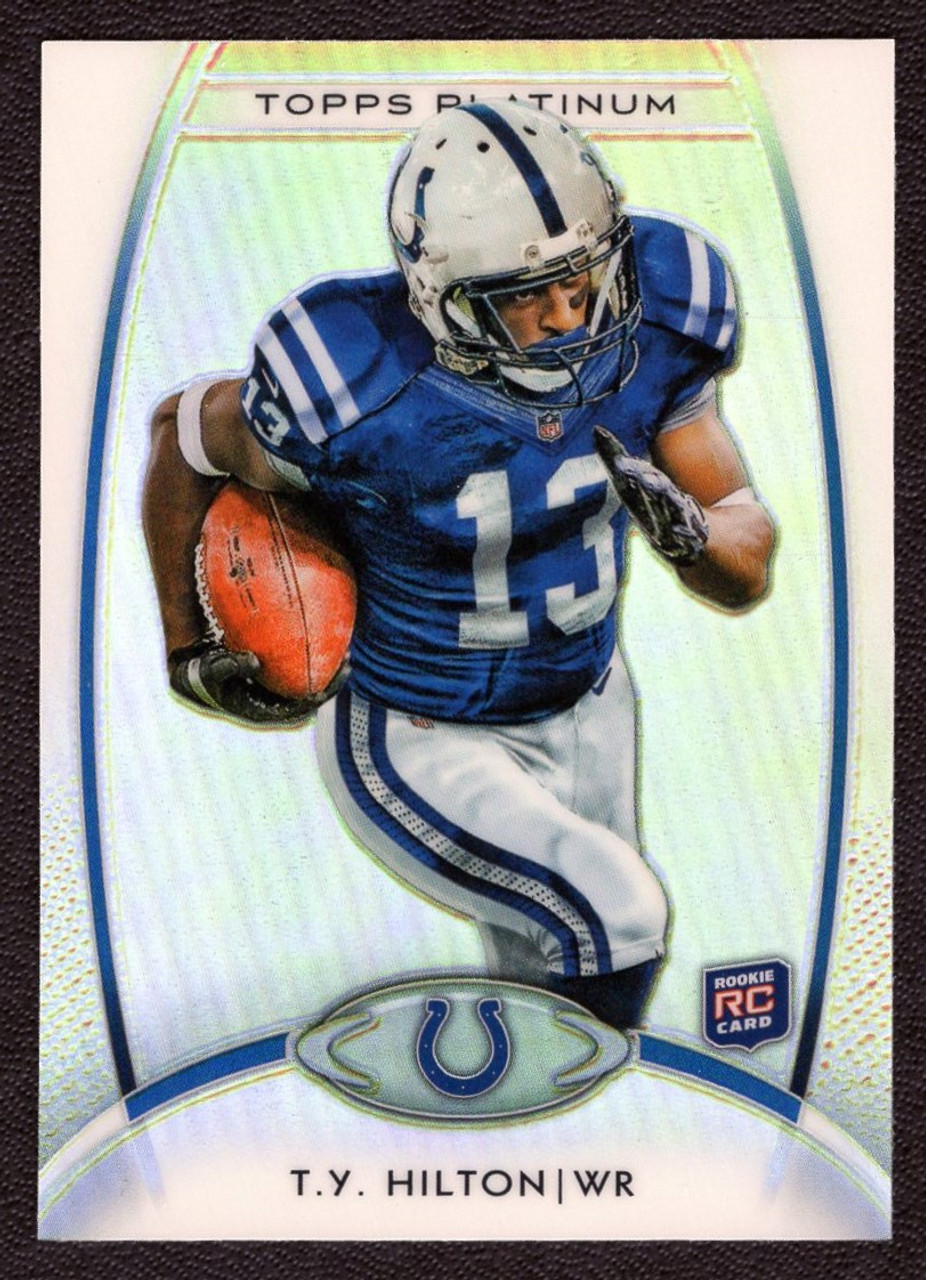 2012 Topps Platinum #147 T.Y. Hilton Rookie