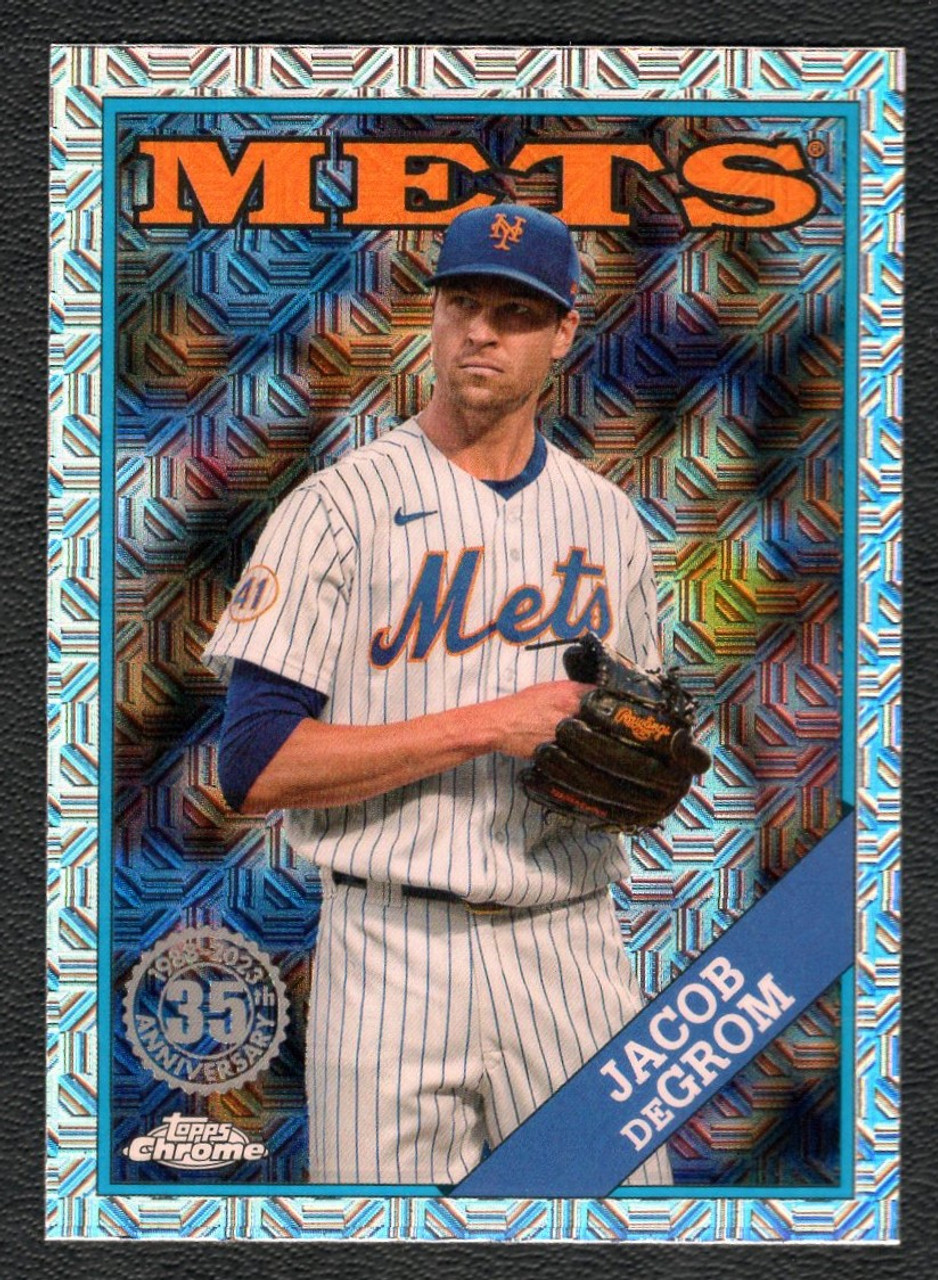 2023 Topps Series 1 #T88C-6 Jacob DeGrom Silver Pack Refractor