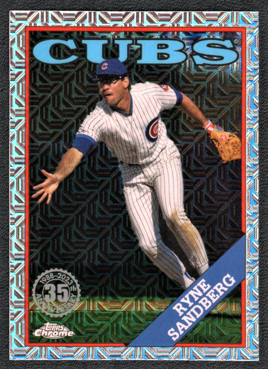 2023 Topps Series 1 #T88C-63 Ryne Sandberg Silver Pack Refractor