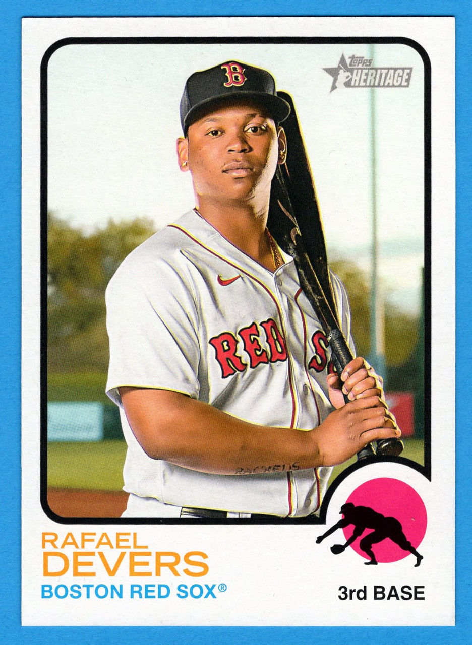  2018 Topps Baseball #18 Rafael Devers Rookie Card