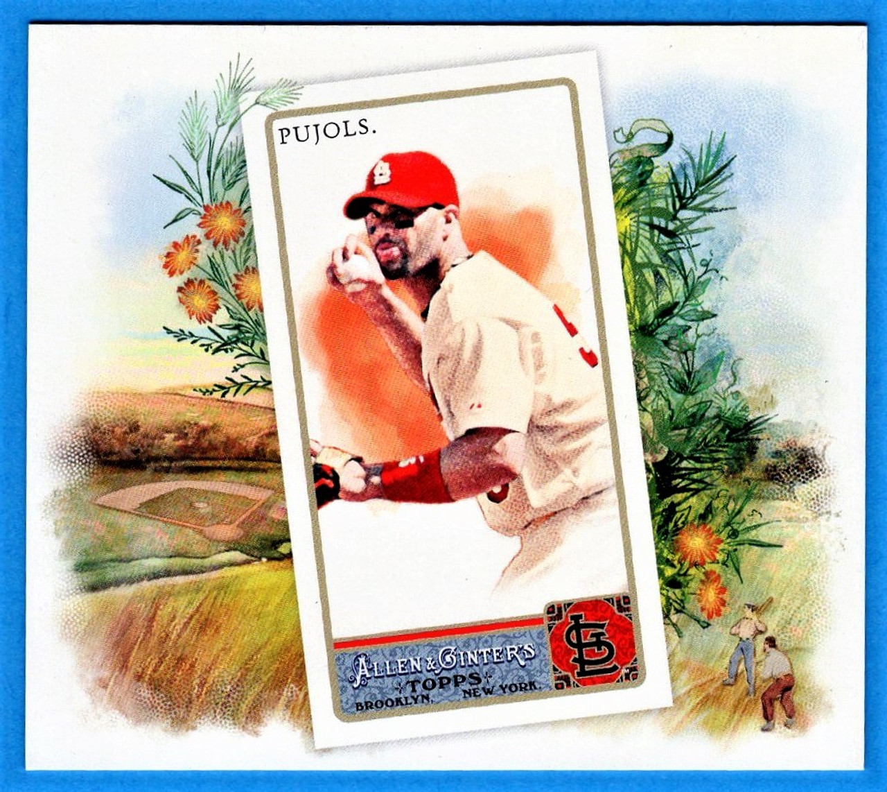 2011 Topps Allen & Ginter #N43-AP Albert Pujols Box Topper