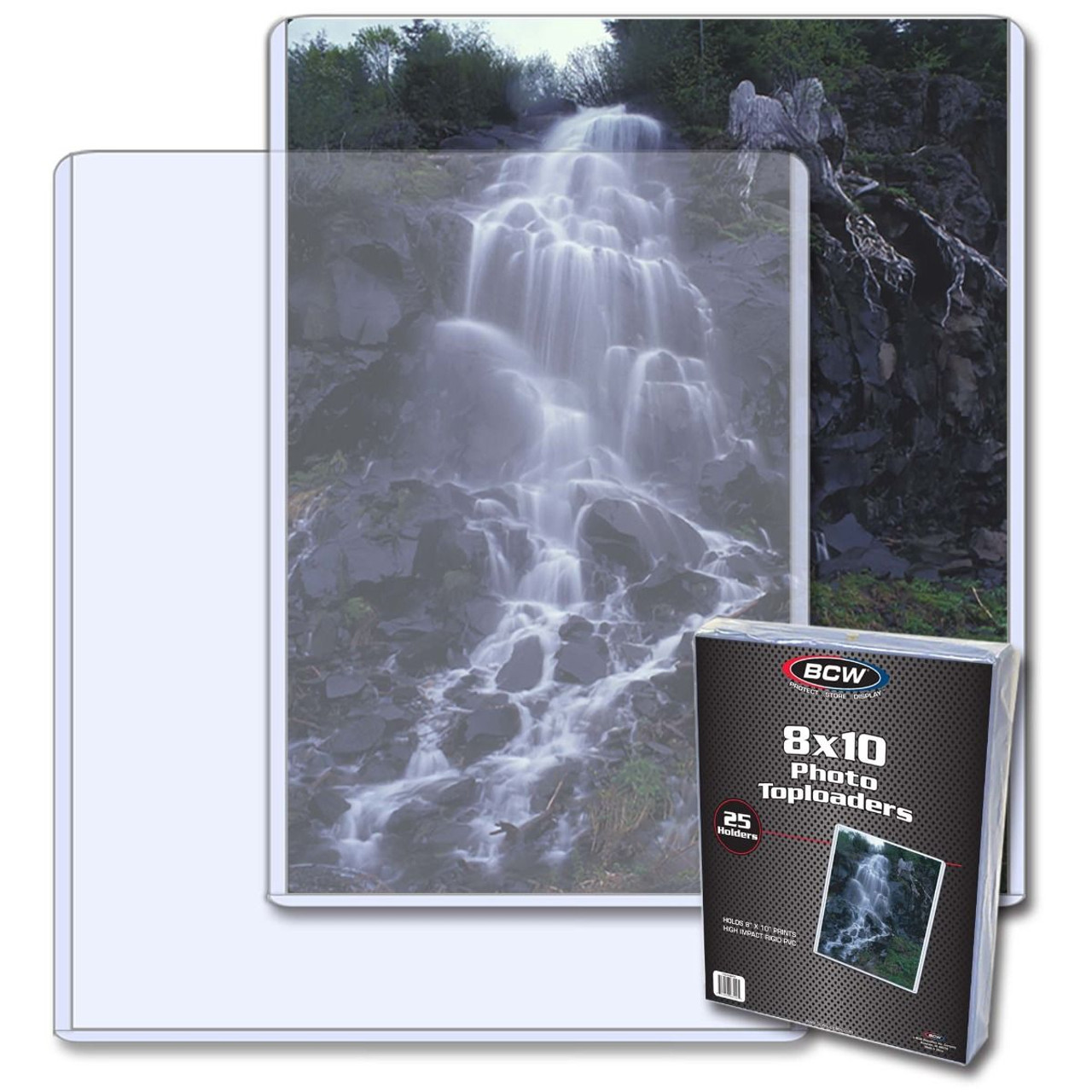 BCW 8x10 Topload Holder 25ct Pack / Case of 10