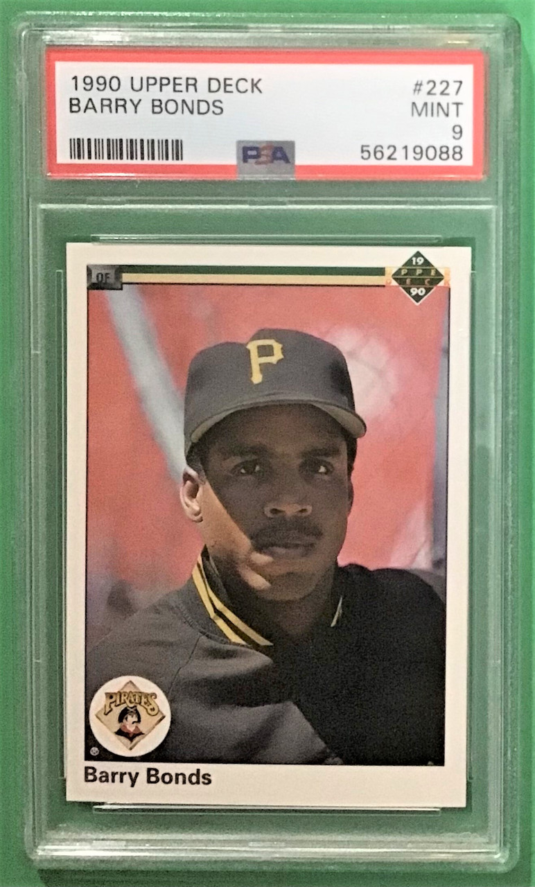 1990 Upper Deck #227 Barry Bonds PSA 9 - The Baseball Card King