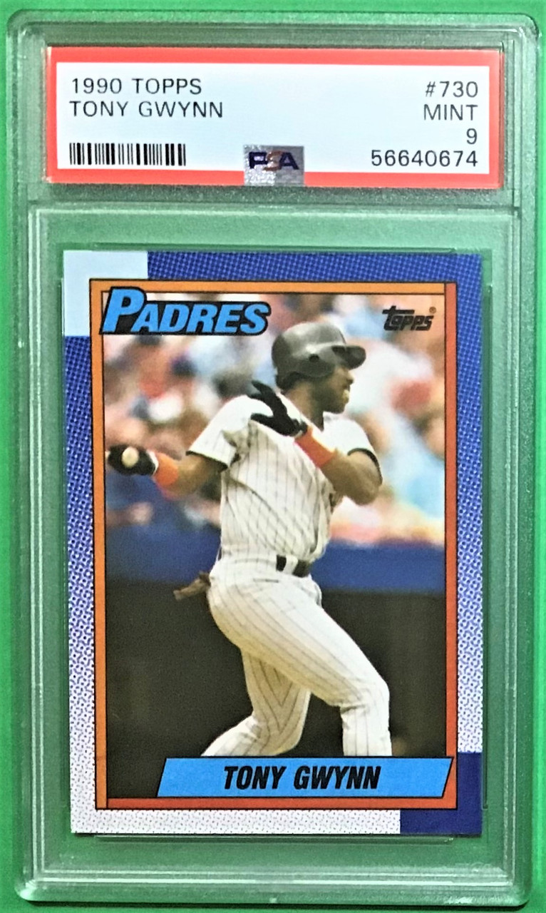 1990 Topps #730 Tony Gwynn PSA 9