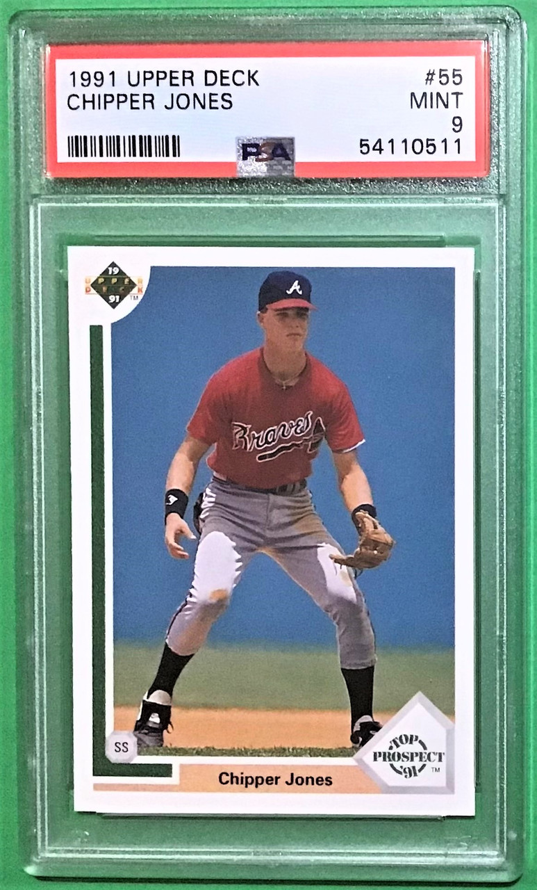  2022 TOPPS GOLD LABEL CLASS 1#90 CHIPPER JONES ATLANTA