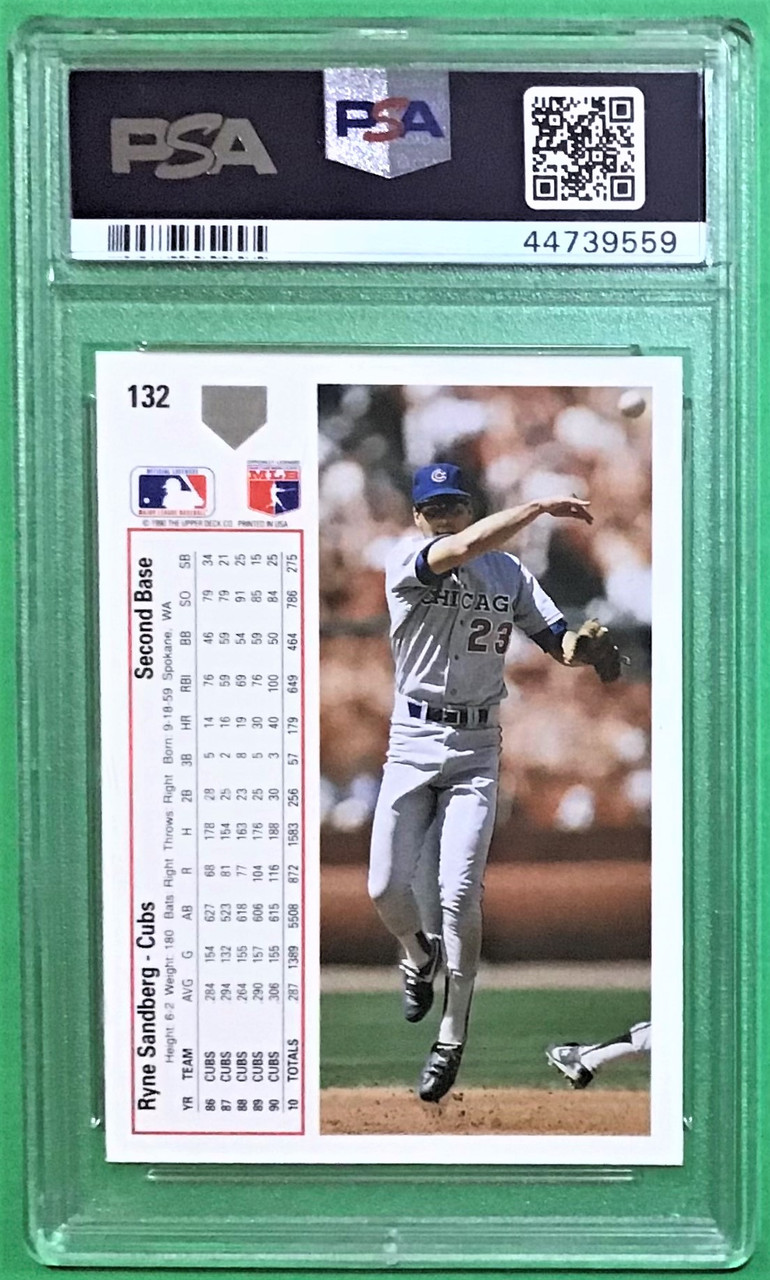 1984 Donruss #311 Ryne Sandberg PSA 9 - The Baseball Card King, Inc.