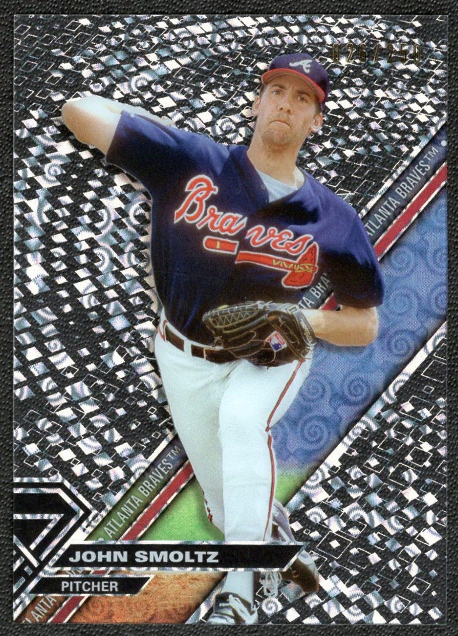 2017 Topps High Tek #HT-JS John Smoltz Black 026/250