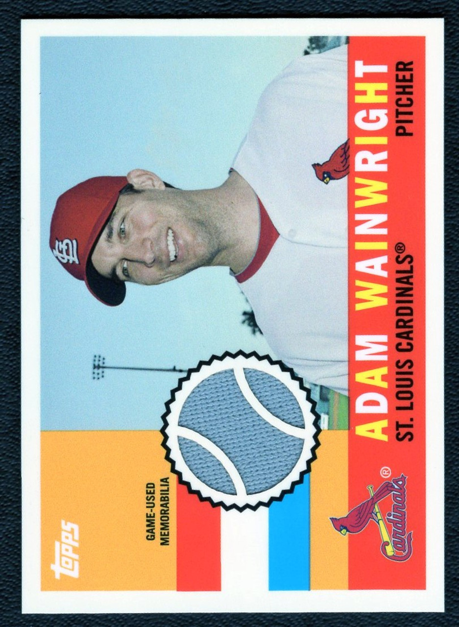 2013 Topps Archives #60R-AW Adam Wainwright Game Used Jersey Relic
