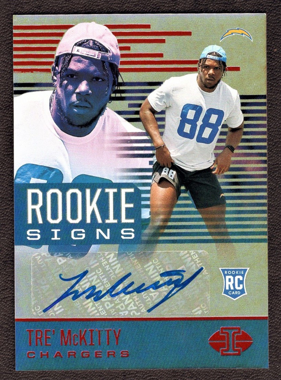 2021 Panini Illusions #RS-TRM Tre' McKitty Rookie Signs Autograph