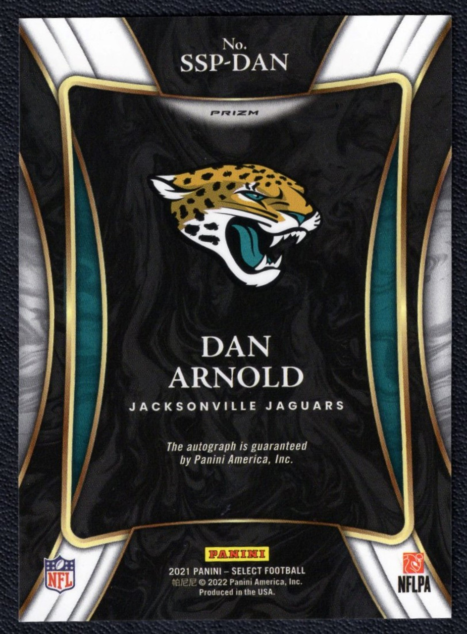 2021 Panini Select #SSP-DAN Dan Arnold Silver Signatures Autograph