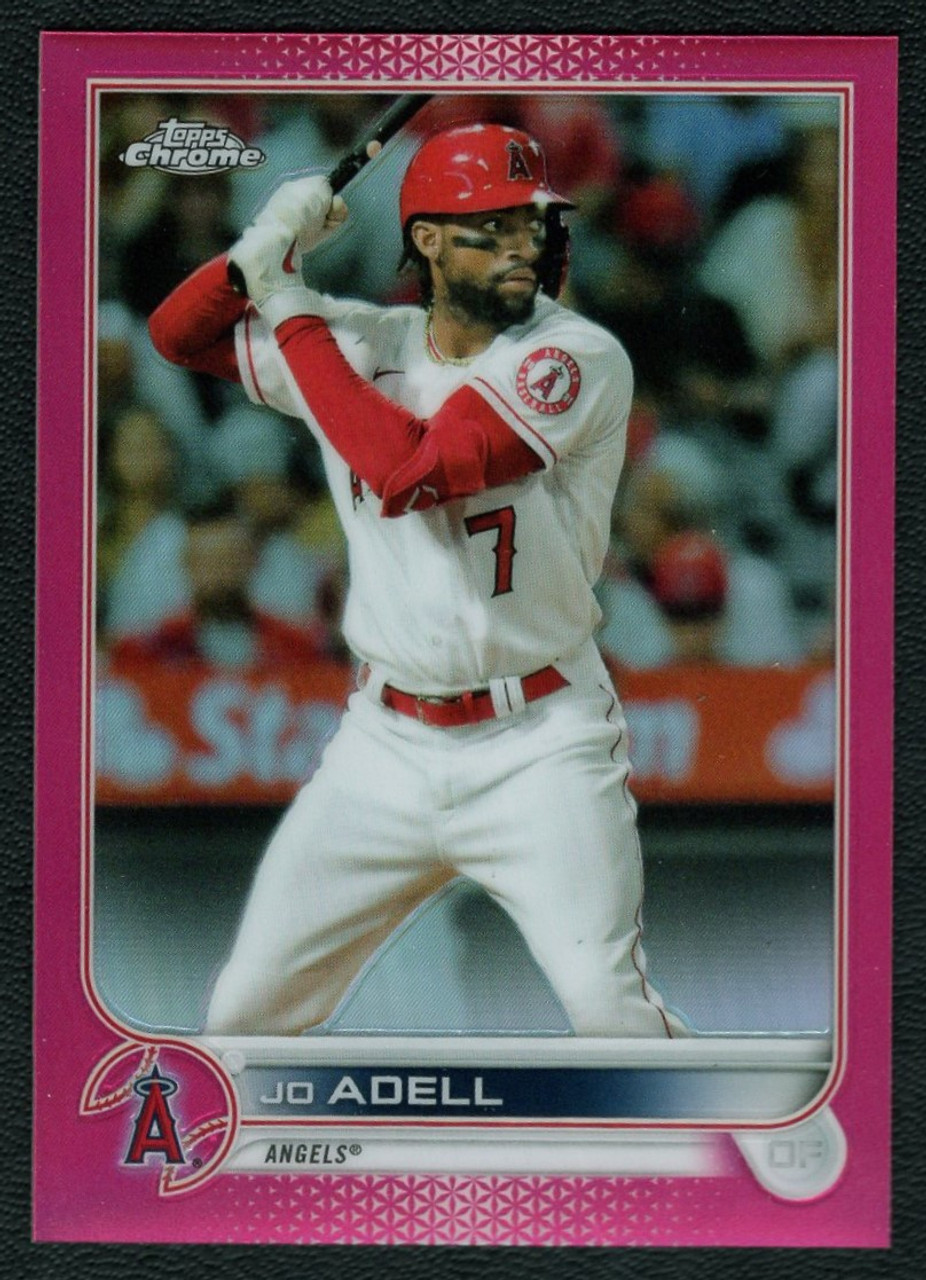 2021 Topps Chrome Pink Refractor Jo Adell RC Rookie Baseball 