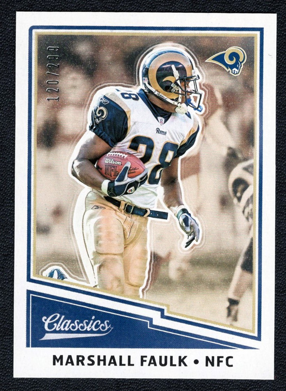 2017 Panini Classics #186 Marshall Faulk 120/299