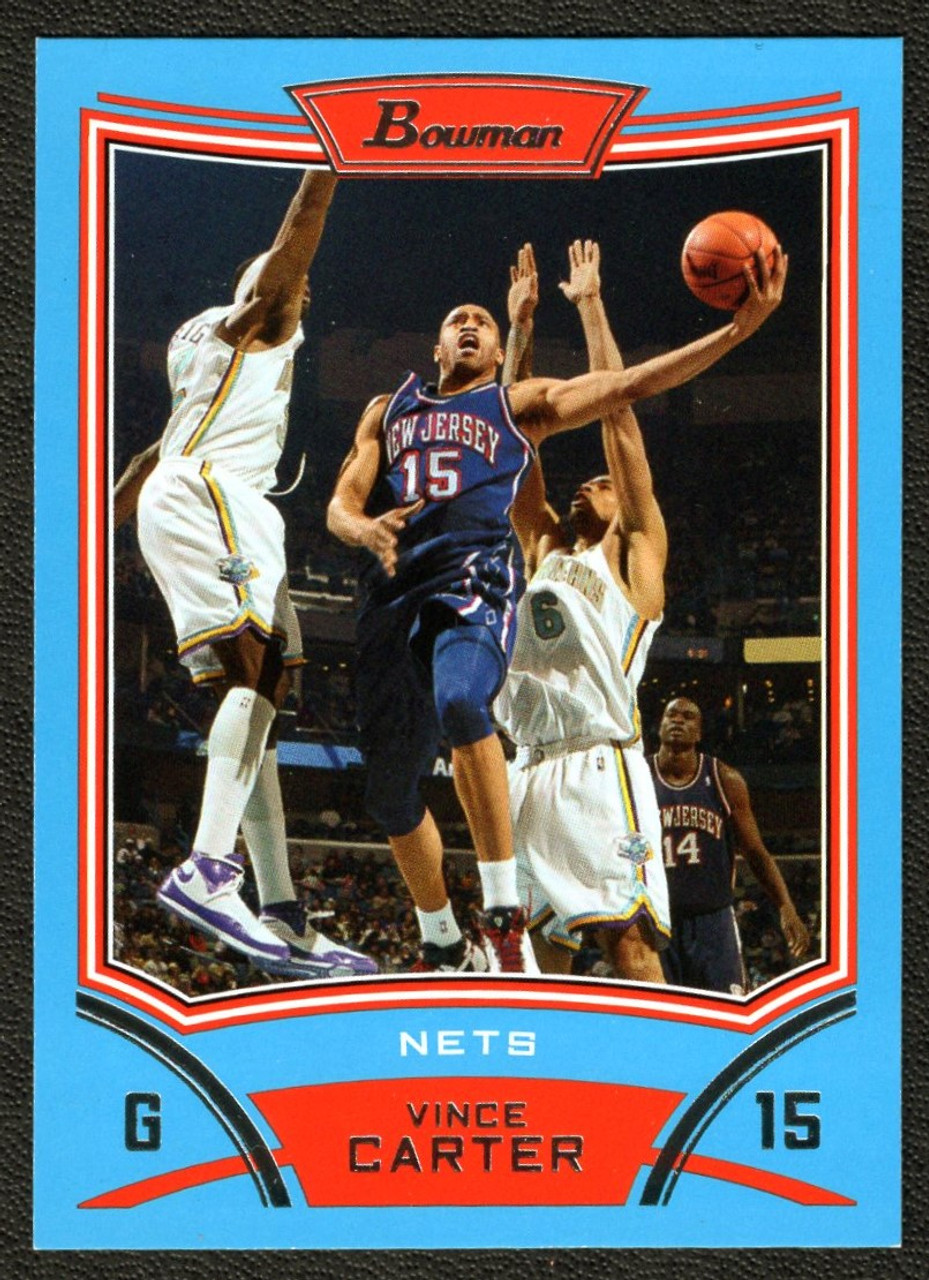 2008/09 Bowman #98 Vince Carter Blue Parallel 398/499