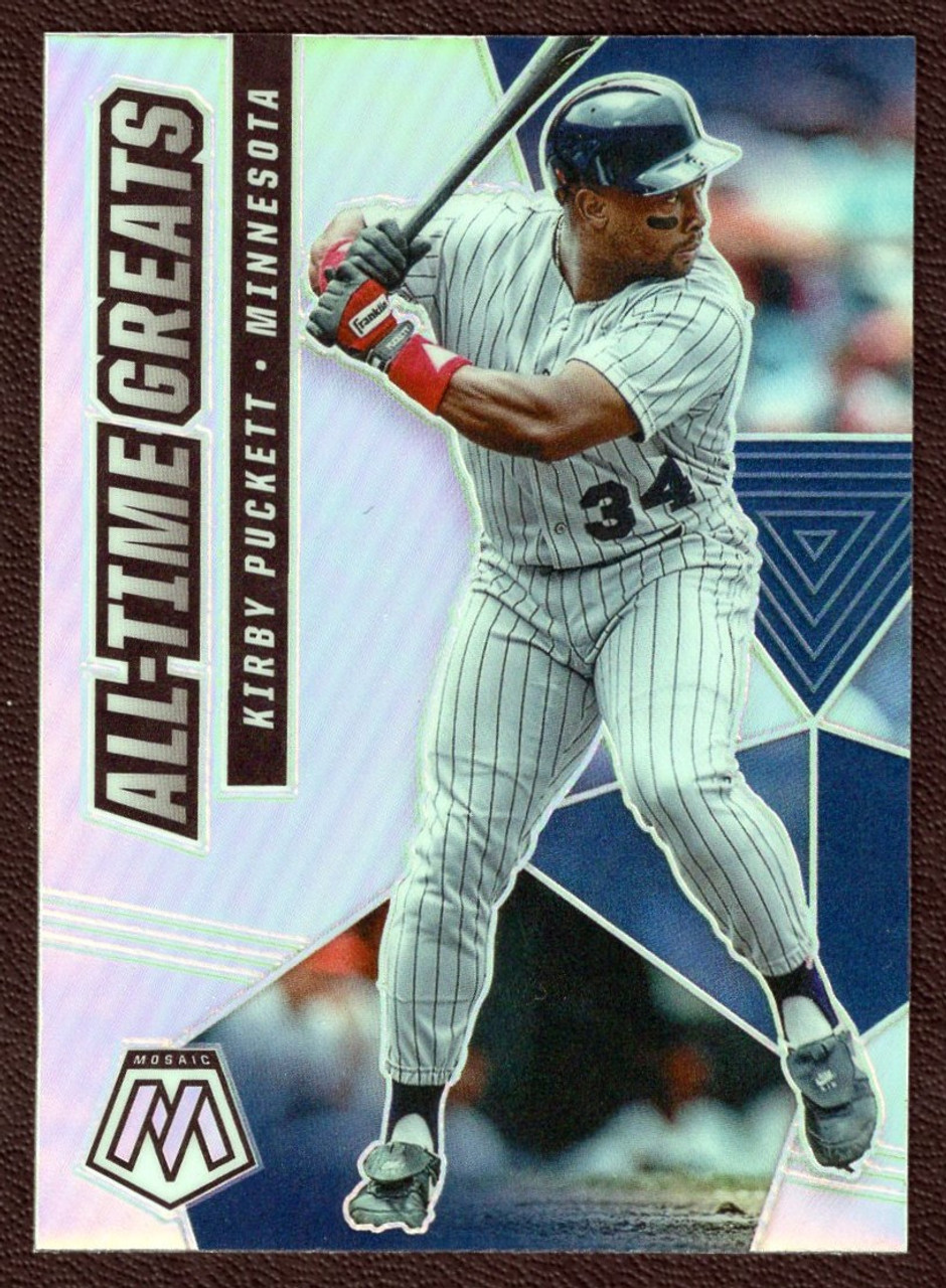 2021 Panini Prizm #ATG8 Kirby Puckett All-Time Greats Silver