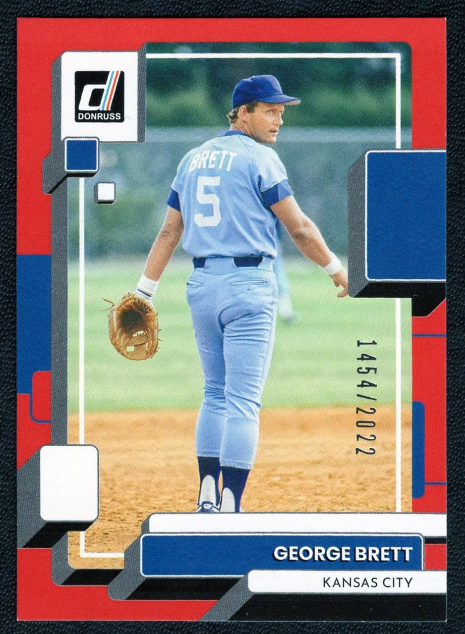 2022 Panini Donruss #102 George Brett Red Parallel 1454/2022