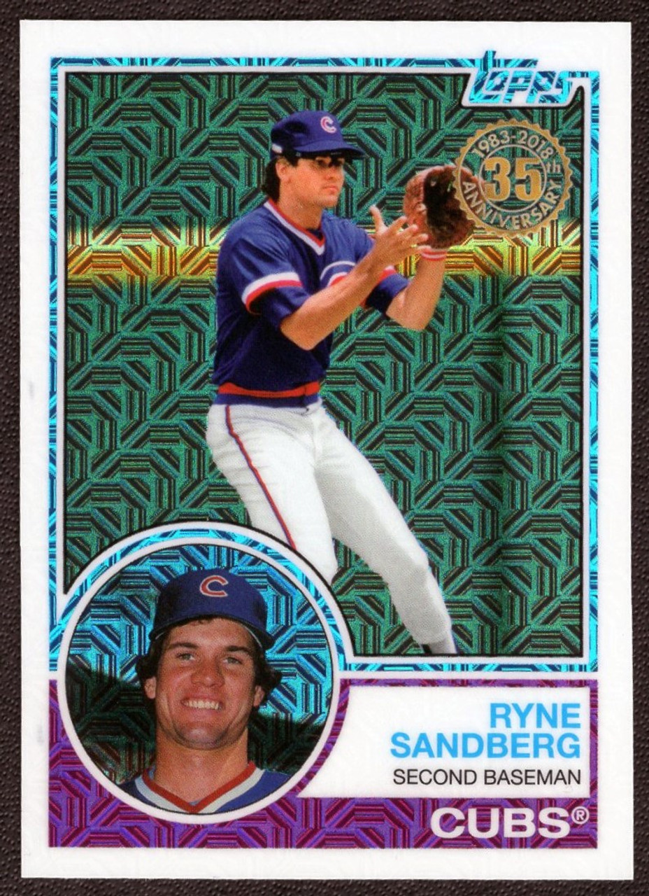 1983 Donruss Baseball Ryne Sandberg RC 277 Cubs Rookie Card 