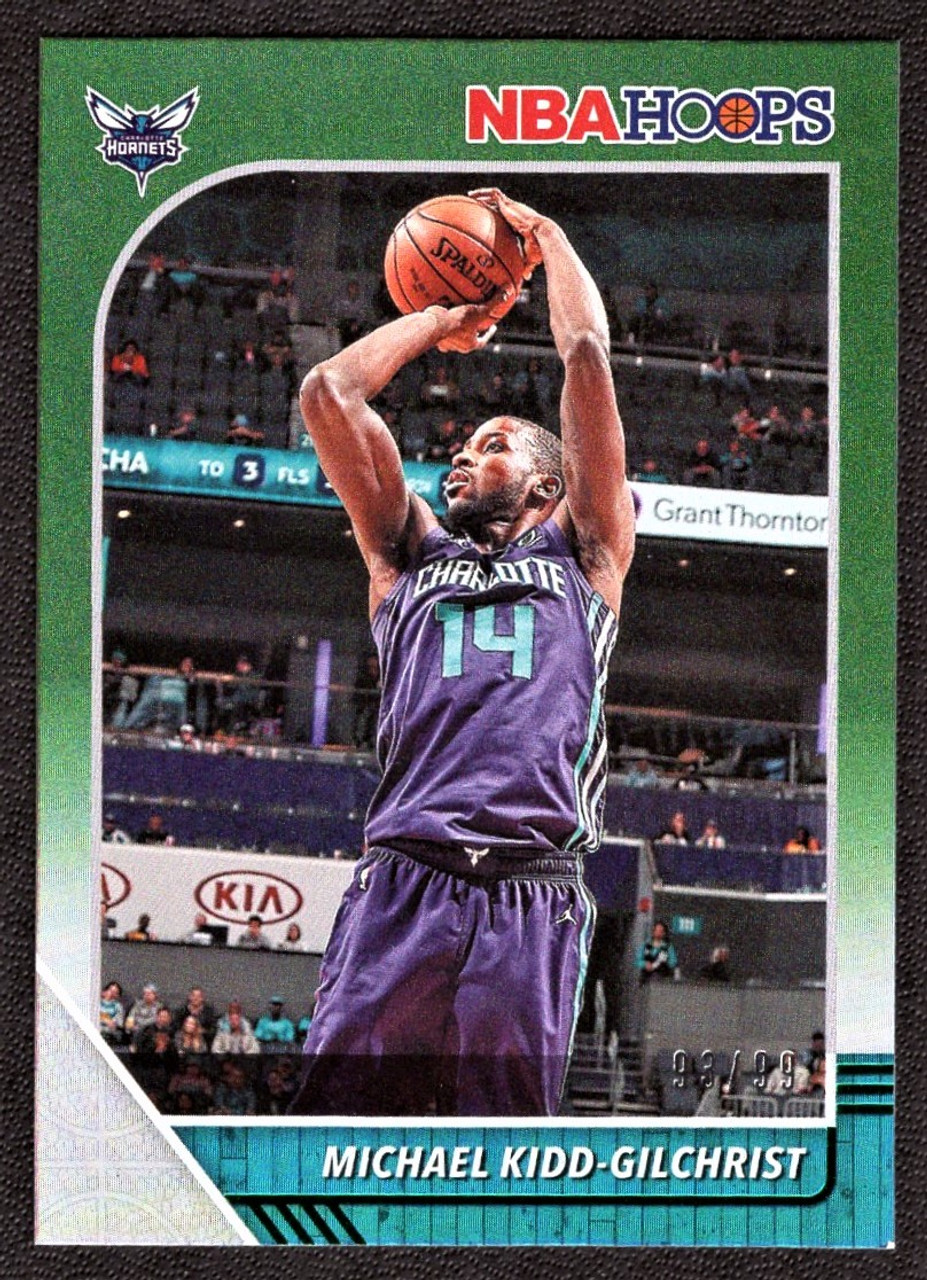 2019 20 Panini Hoops 21 Michael Kidd Gilchrist Green Parallel 93 99